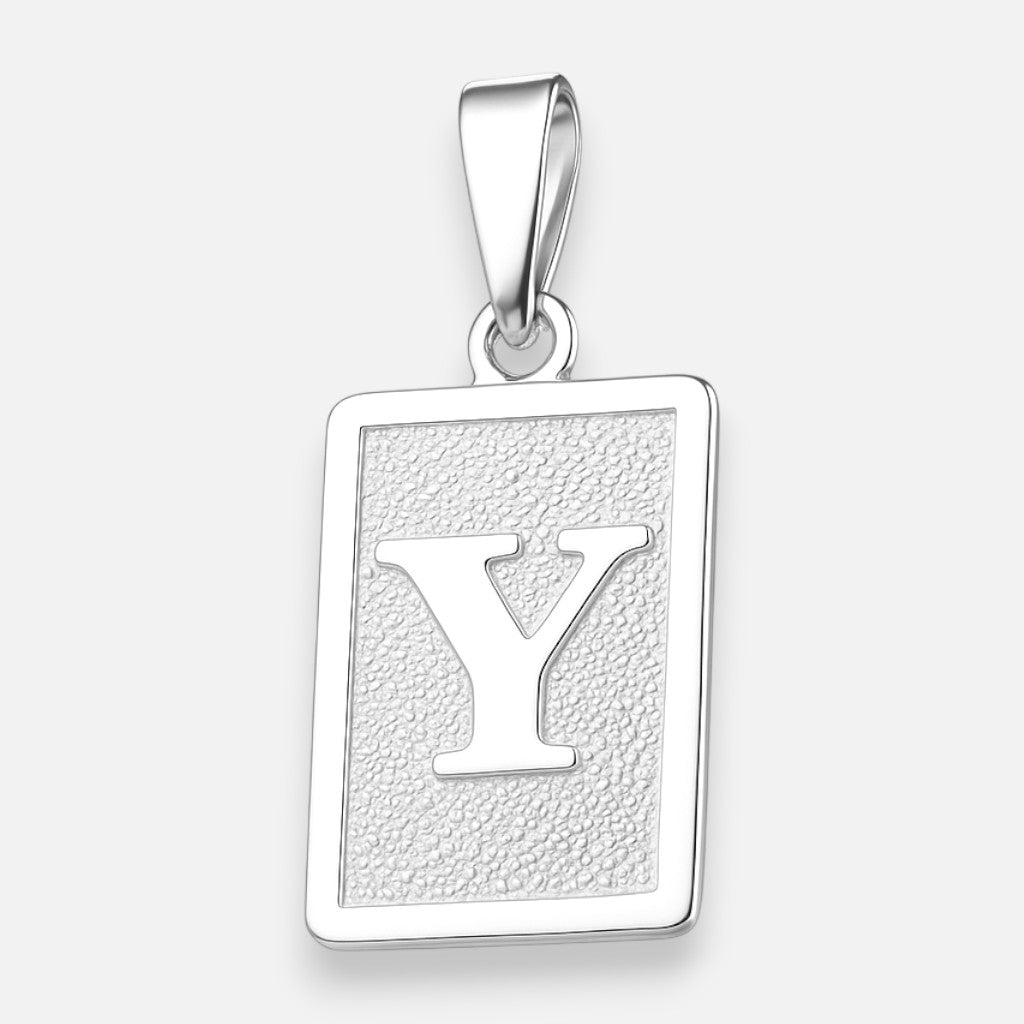 Colgante Placa Letra Y