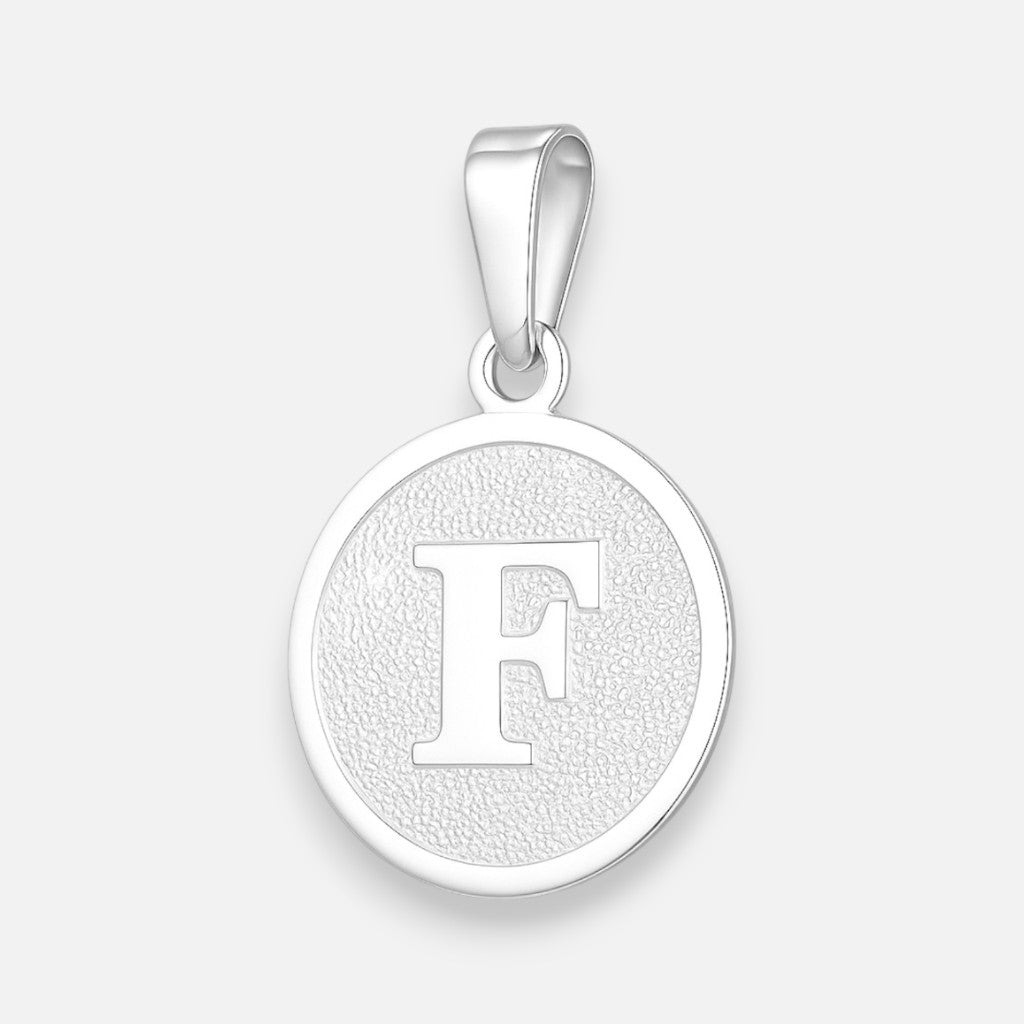 Colgante Circular Letra F