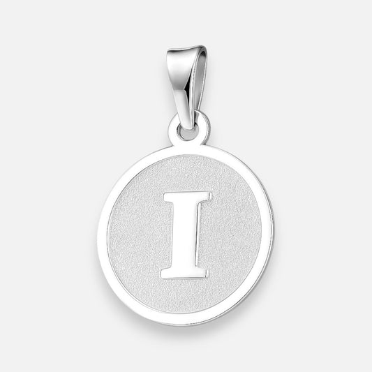 Colgante Circular Letra I