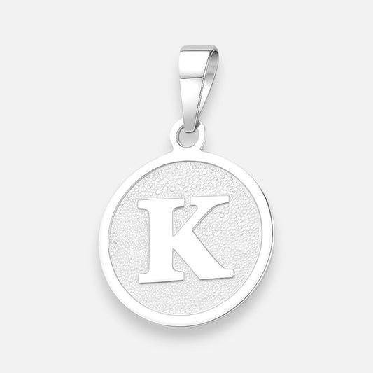 Colgante Circular Letra K