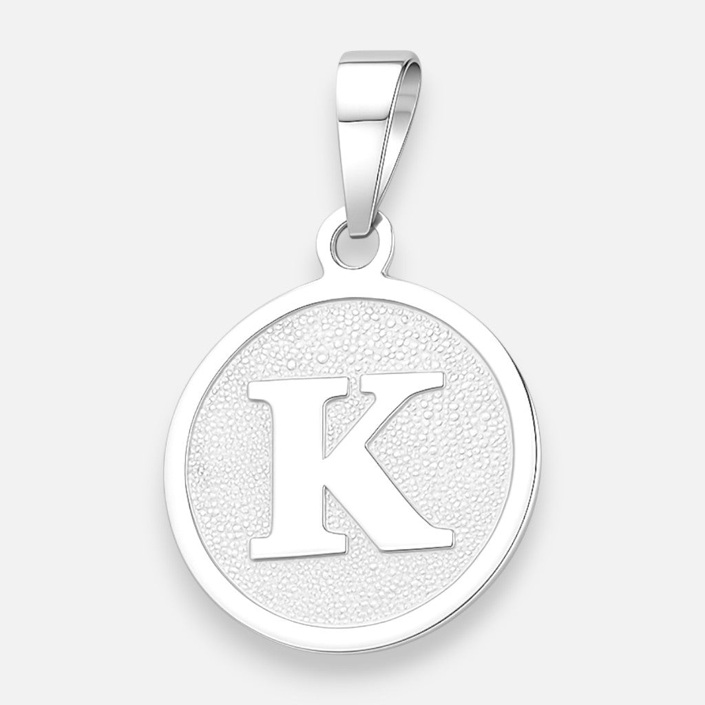 Colgante Circular Letra K