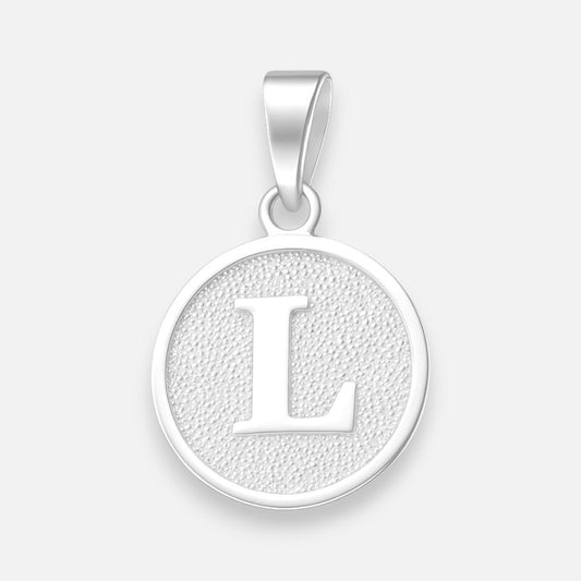 Colgante Circular Letra L