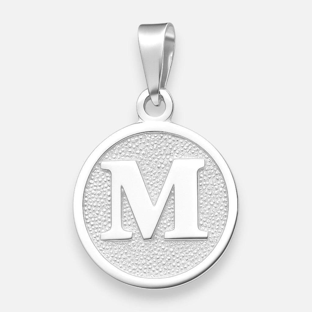 Colgante Circular Letra M