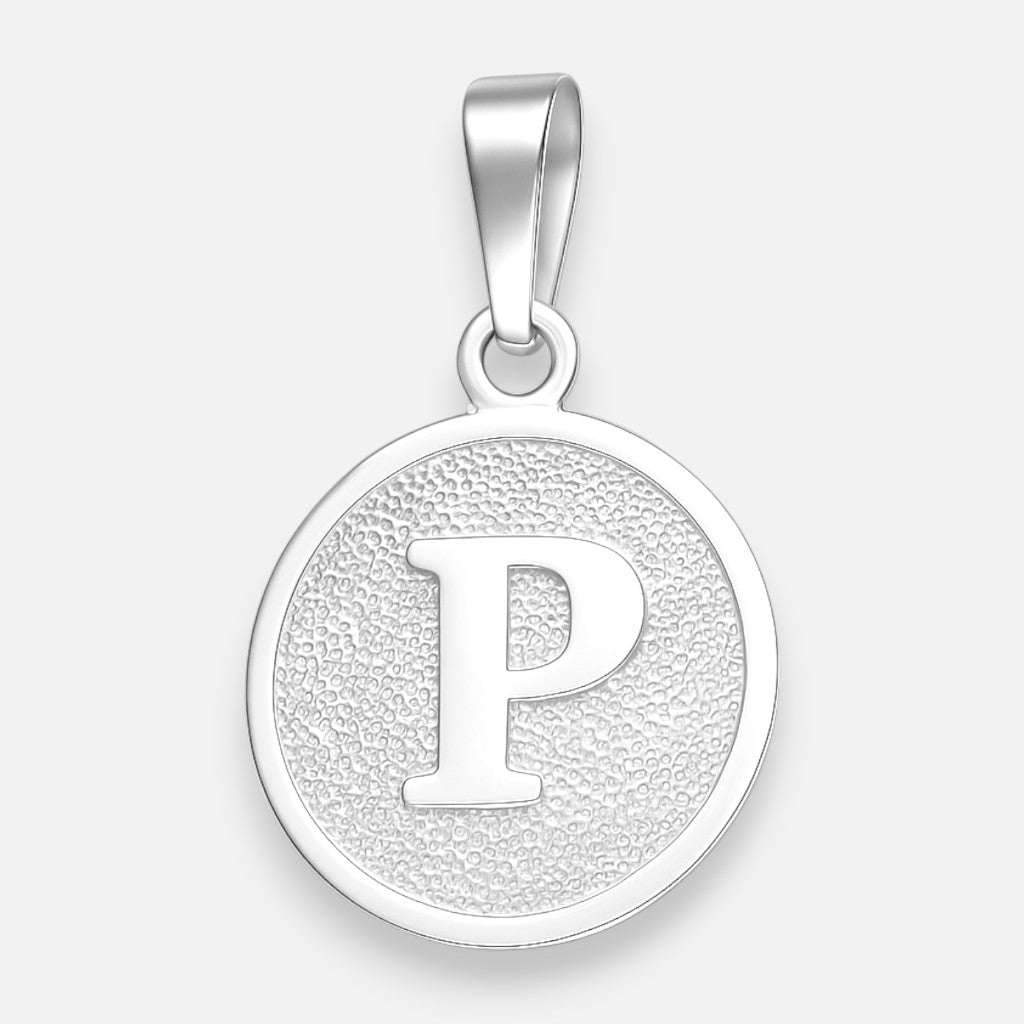 Colgante Circular Letra P