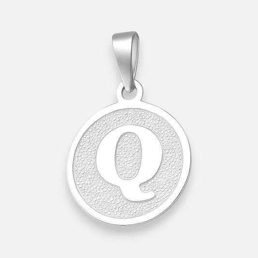 Colgante Circular Letra Q