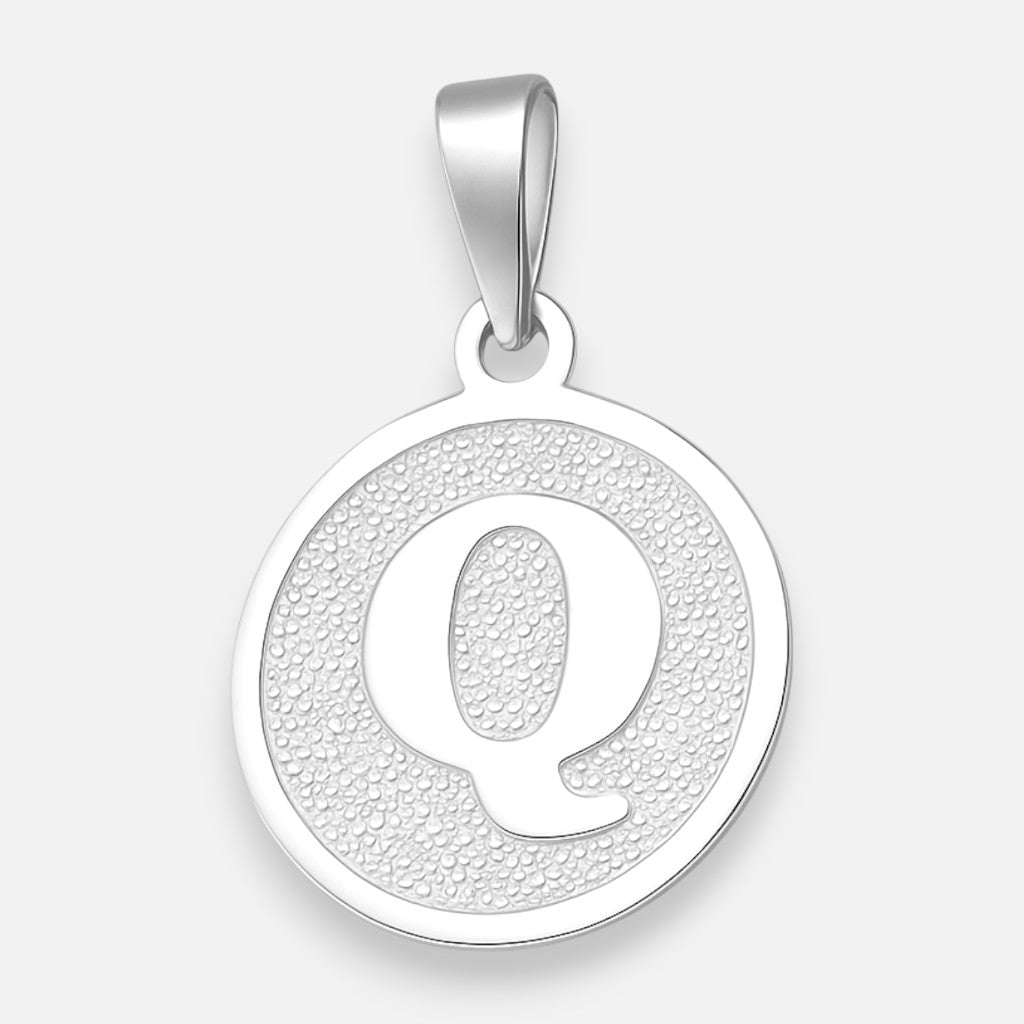 Colgante Circular Letra Q