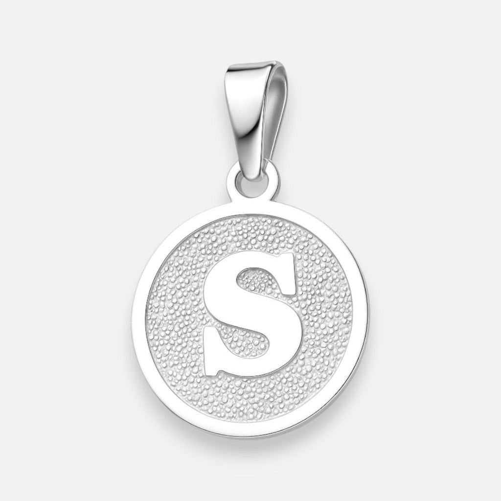 Colgante Circular Letra S