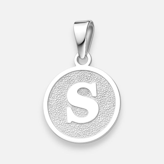 Colgante Circular Letra S