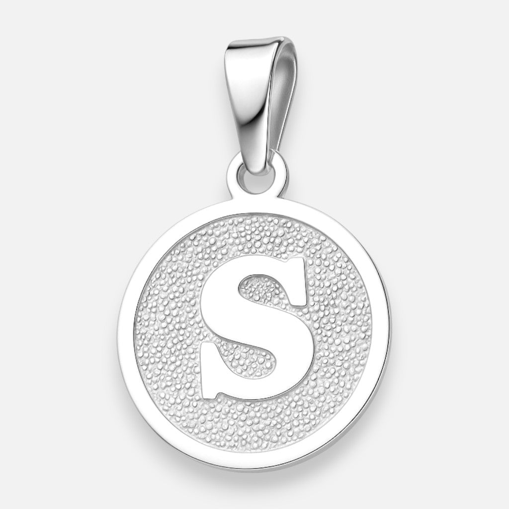 Colgante Circular Letra S