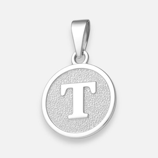Colgante Circular Letra T