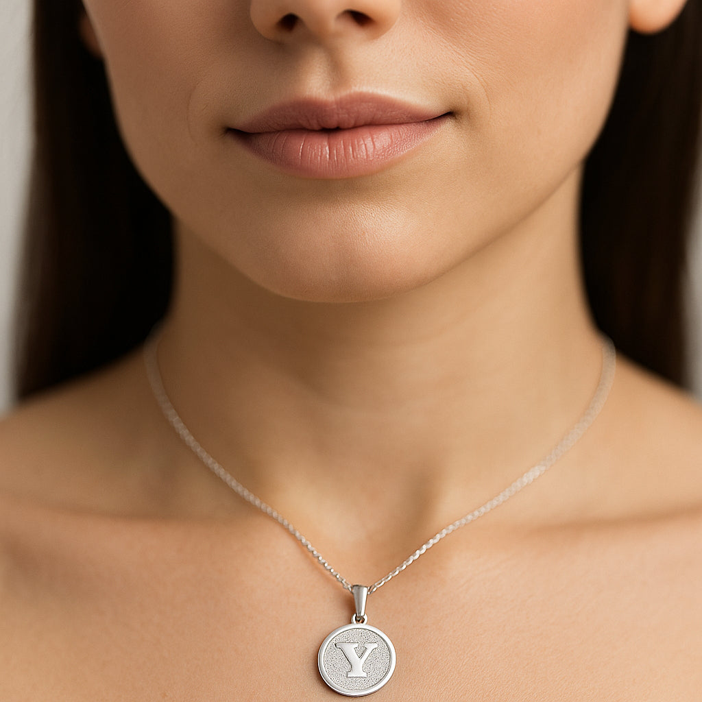 Colgante Circular Letra Y