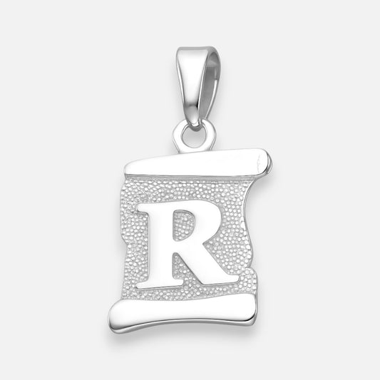 Colgante Pergamino Letra R