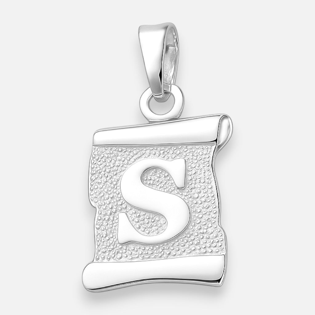 Colgante Pergamino Letra S