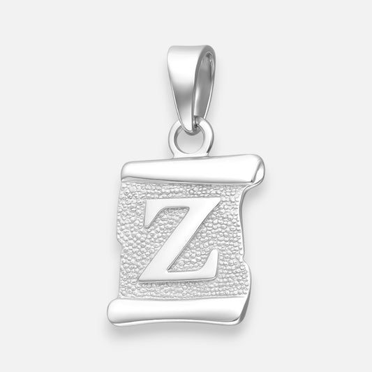 Colgante Pergamino Letra Z