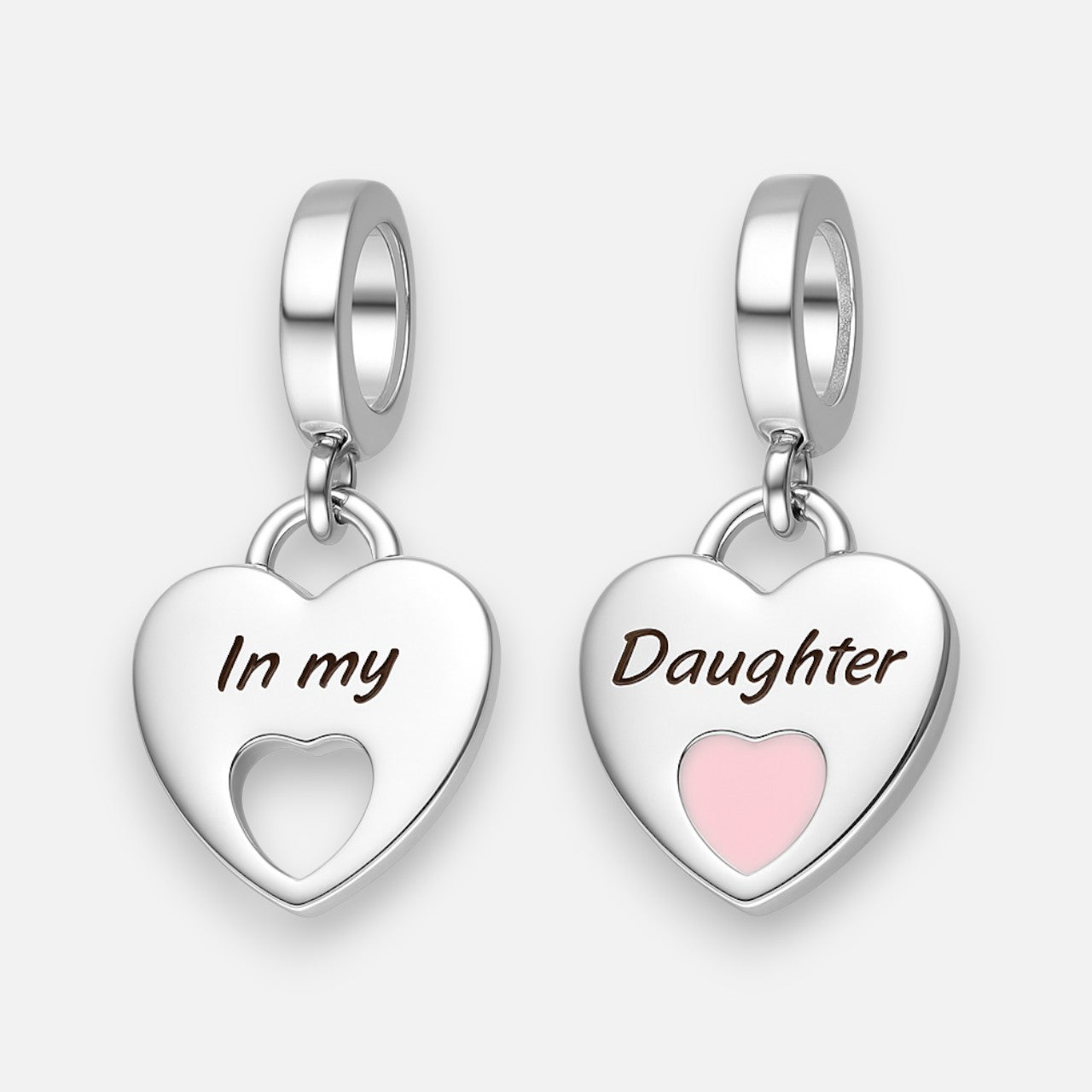 Colgante Charm Corazones