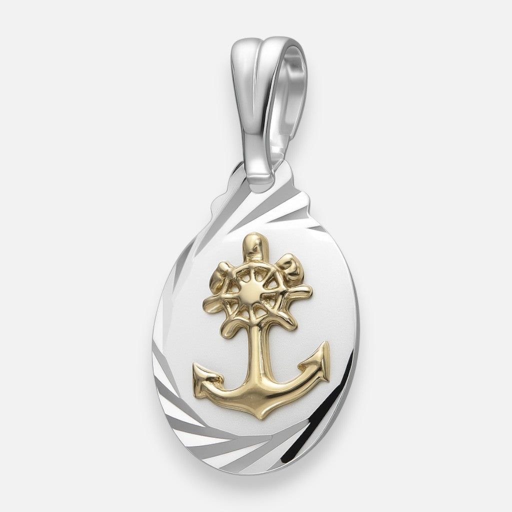 Colgante Ancla en Oro