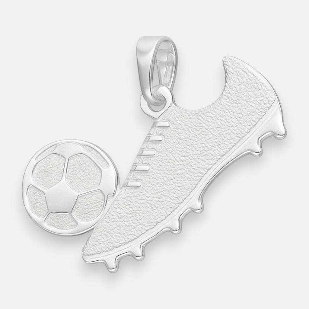 Colgante Zapato Pelota de Fútbol Mediano
