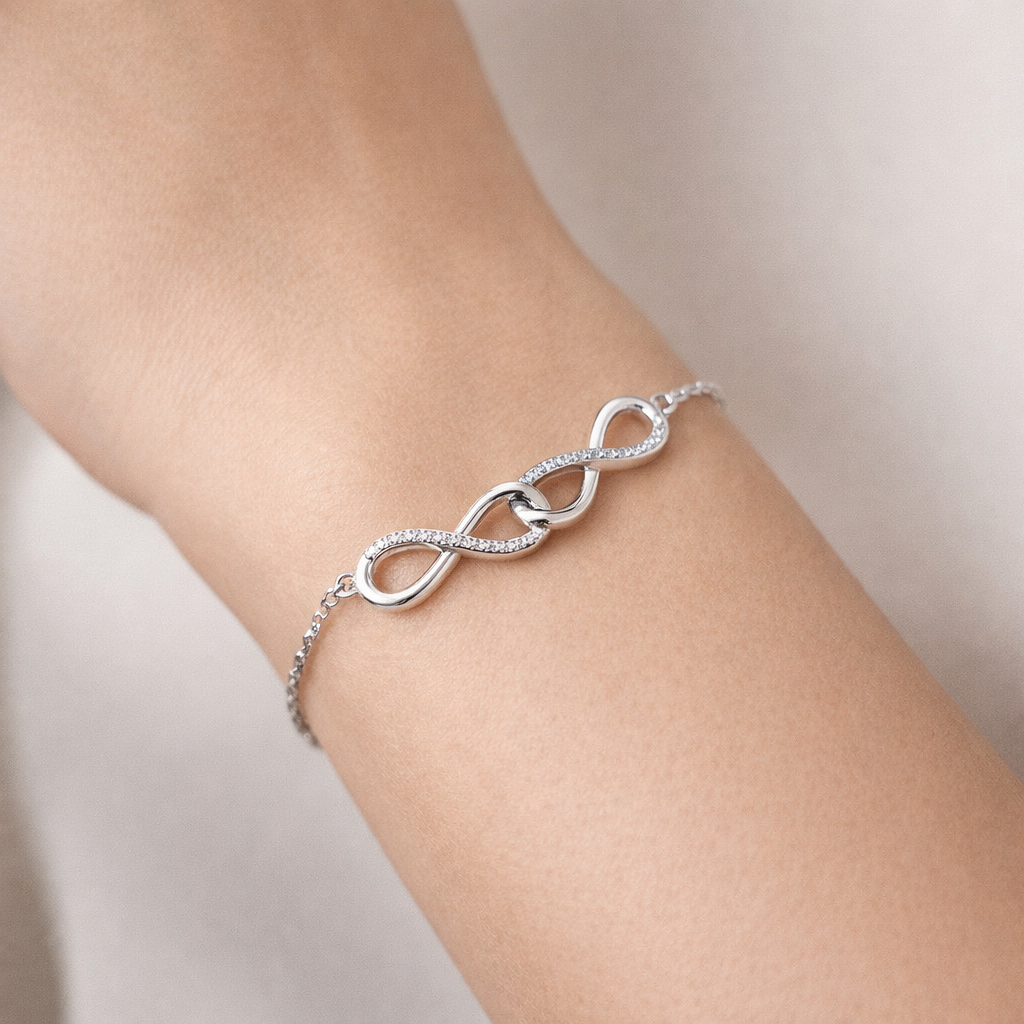 Pulsera Infinito Entrelazados Circones