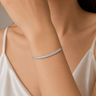 Pulsera Brazalete Circones Baguette