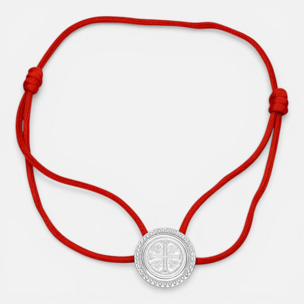 Pulsera Hilo Rojo Ajustable San Benito Abad Circones