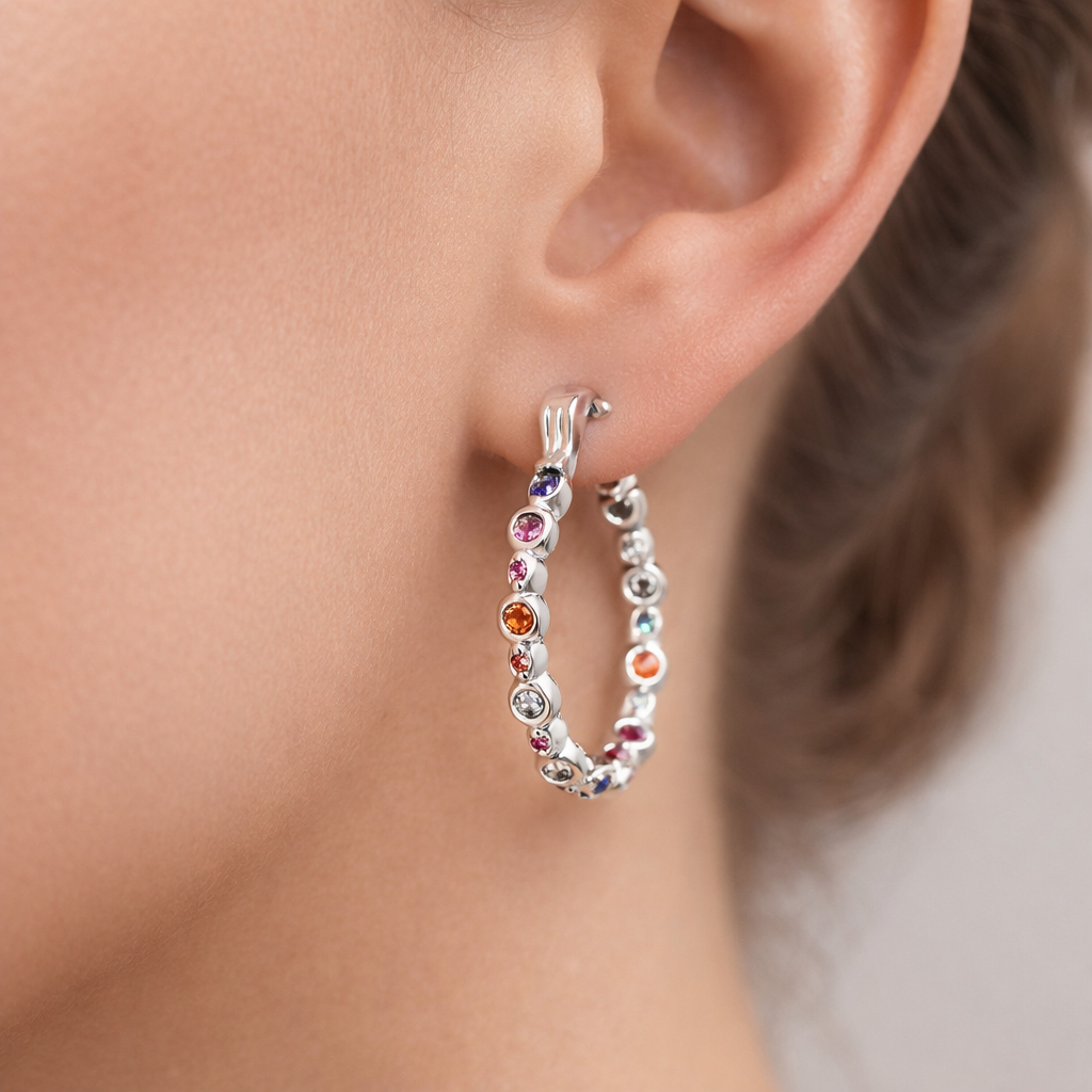 Argolla Circones Multicolor 15 mm