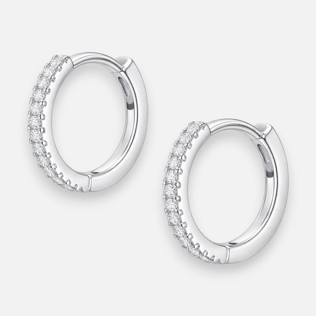 Argolla Huggie Circones 14 mm