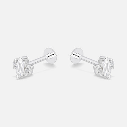 Piercing Flat Circones Baguette 5 mm