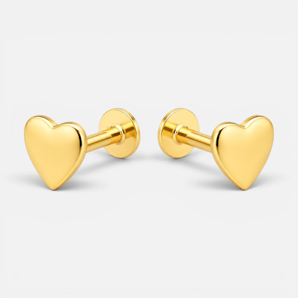 Piercing Flat Corazón 6 mm