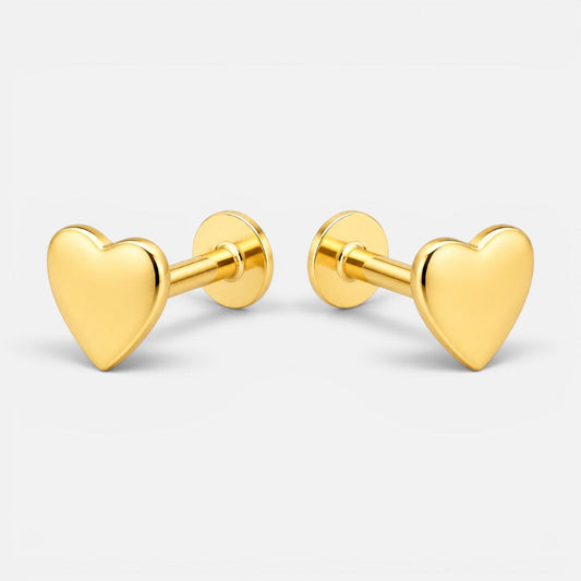 Piercing Flat Corazón 6 mm