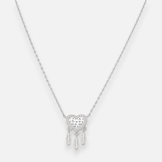 Collar Corazón Atrapasueños Circones