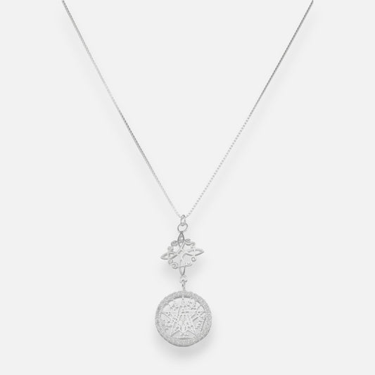 Collar Veneciano Nudo de Brujas Tetragrámaton