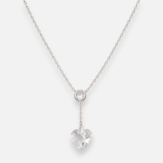 Collar Circón Corazón Cristal Hecho con Swarovski®
