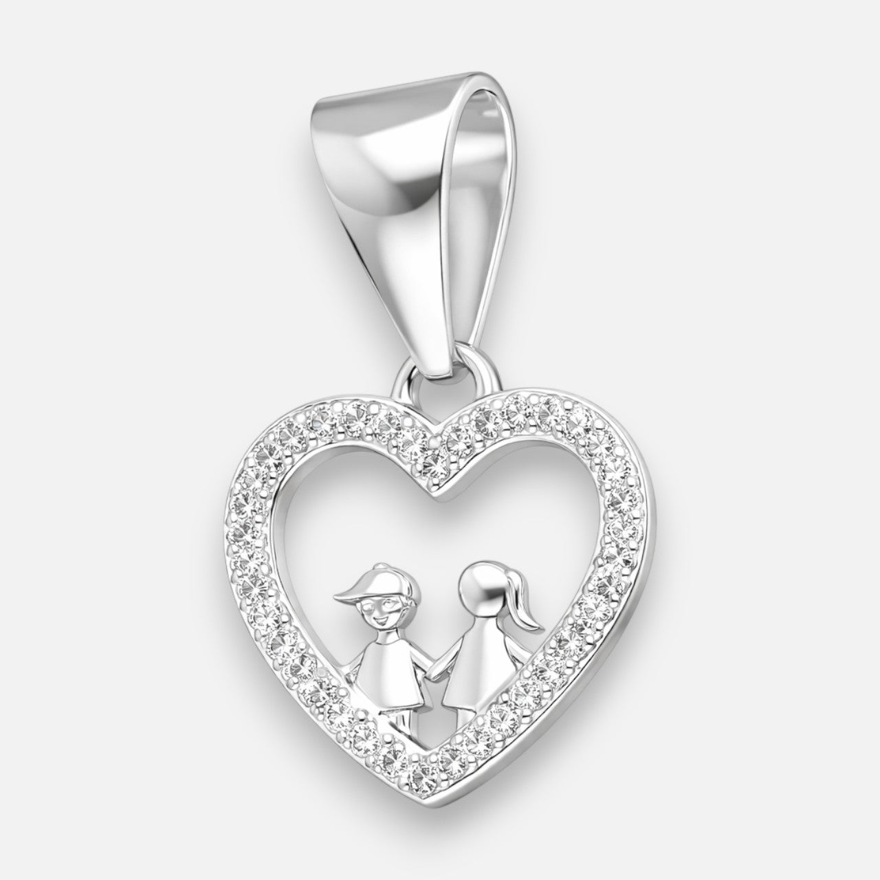 Colgante Corazón Niño Niña Circones