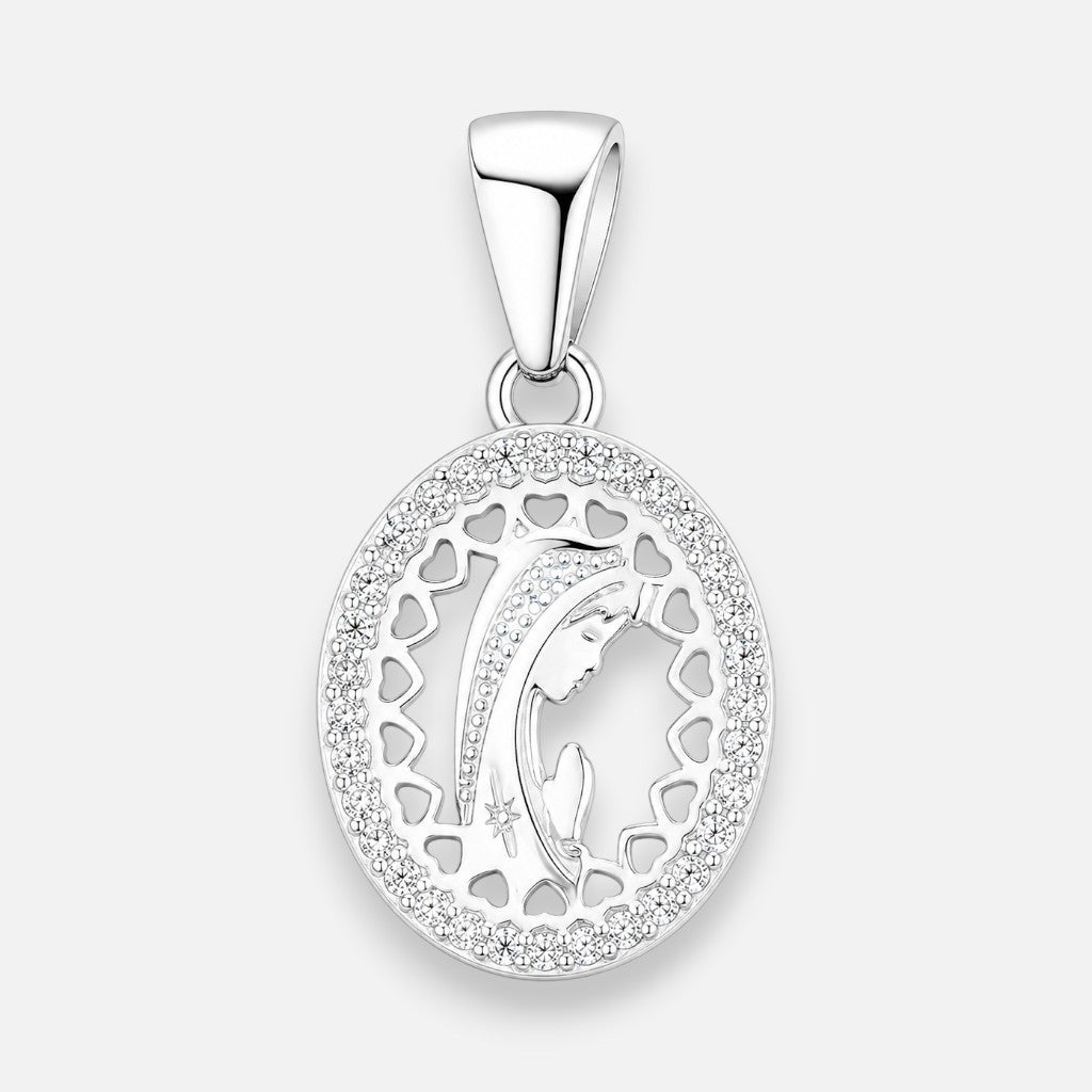 Colgante Virgen Niña Circones