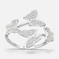 Anillo Ajustable Mariposas Circones