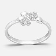 Anillo Corazones Circones