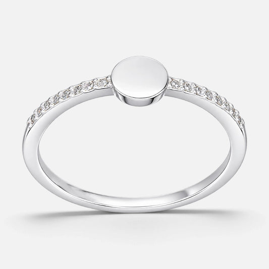 Anillo Círculo Liso Circones