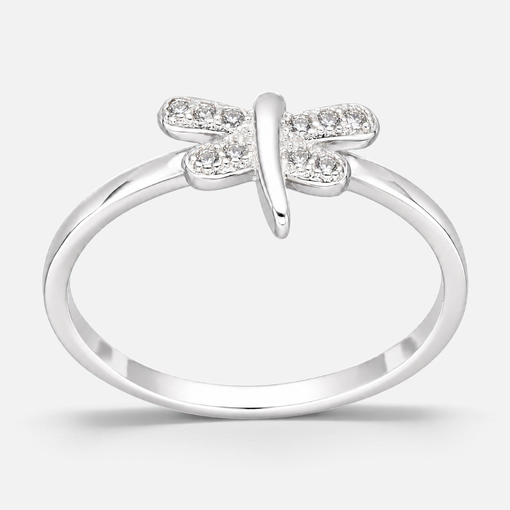 Anillo Libélula con Circones