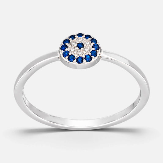 Anillo Circones Zafiro