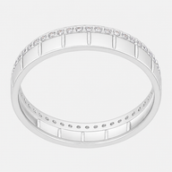 Anillo Cuadros Líneas Circones