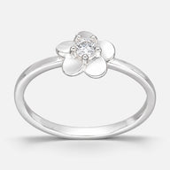 Anillo Flor Circón