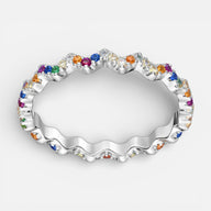 Anillo Zig Zag Circones Multicolor 13