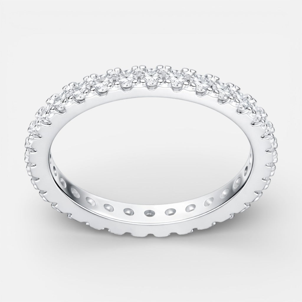 Anillo Cintillo Sin Fin Circones