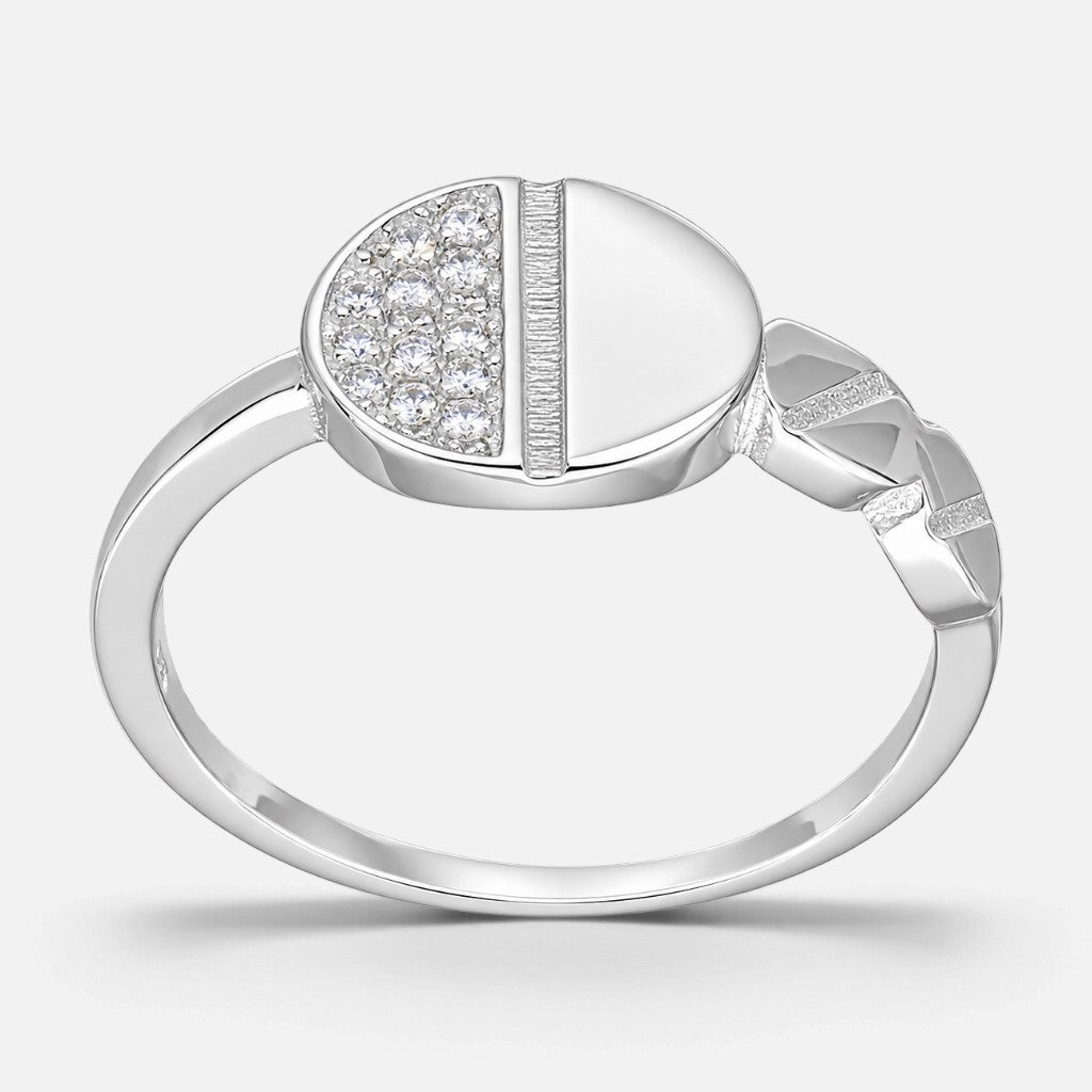 Anillo Ovalo Sello Circones