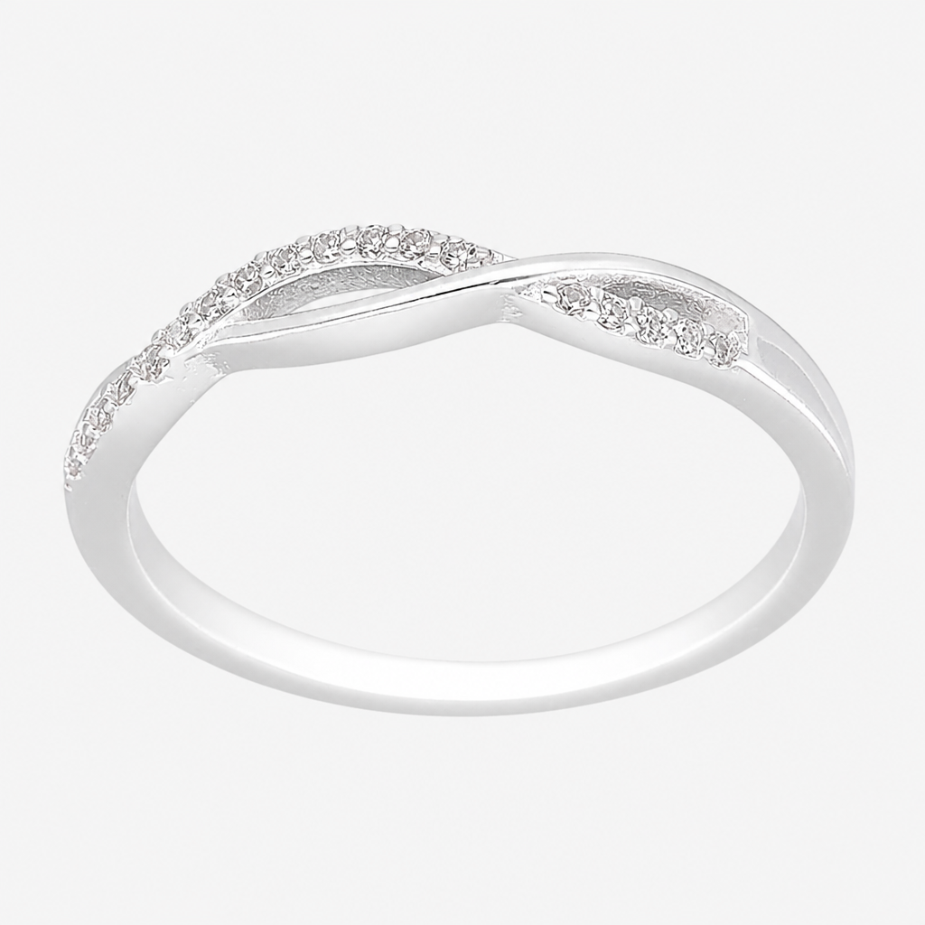 Anillo Líneas Entrelazadas Circones