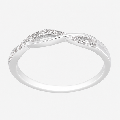 Anillo Líneas Entrelazadas Circones