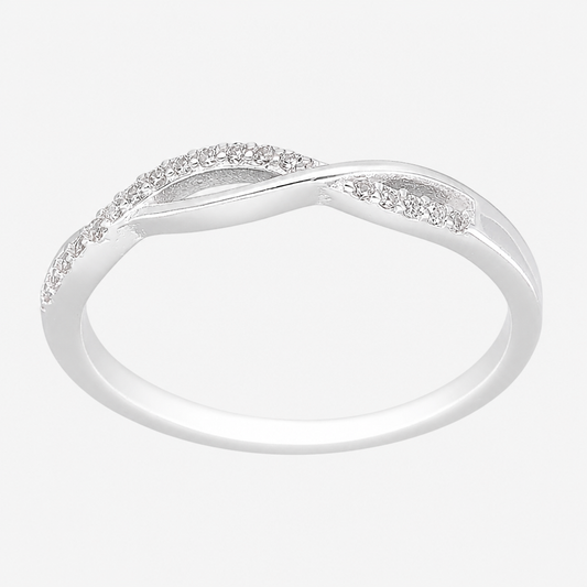 Anillo Líneas Entrelazadas Circones