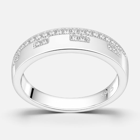 Anillo Cintillo Torre Circones
