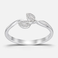 Anillos Hojas Entrelazadas Circones