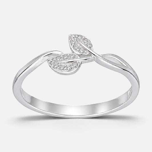 Anillos Hojas Entrelazadas Circones